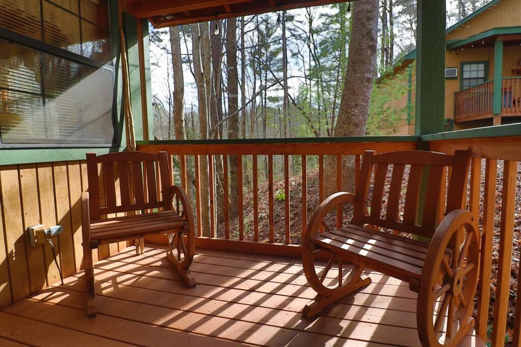 Mountain Cabin 2B Jacuzzi #10 Helen Exterior foto