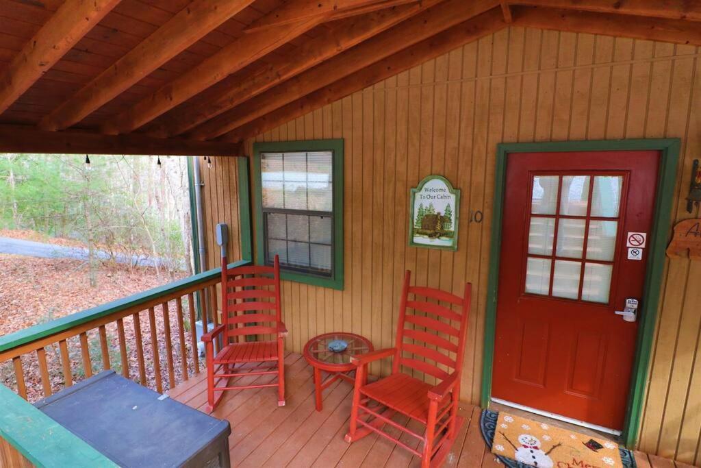 Mountain Cabin 2B Jacuzzi #10 Helen Exterior foto